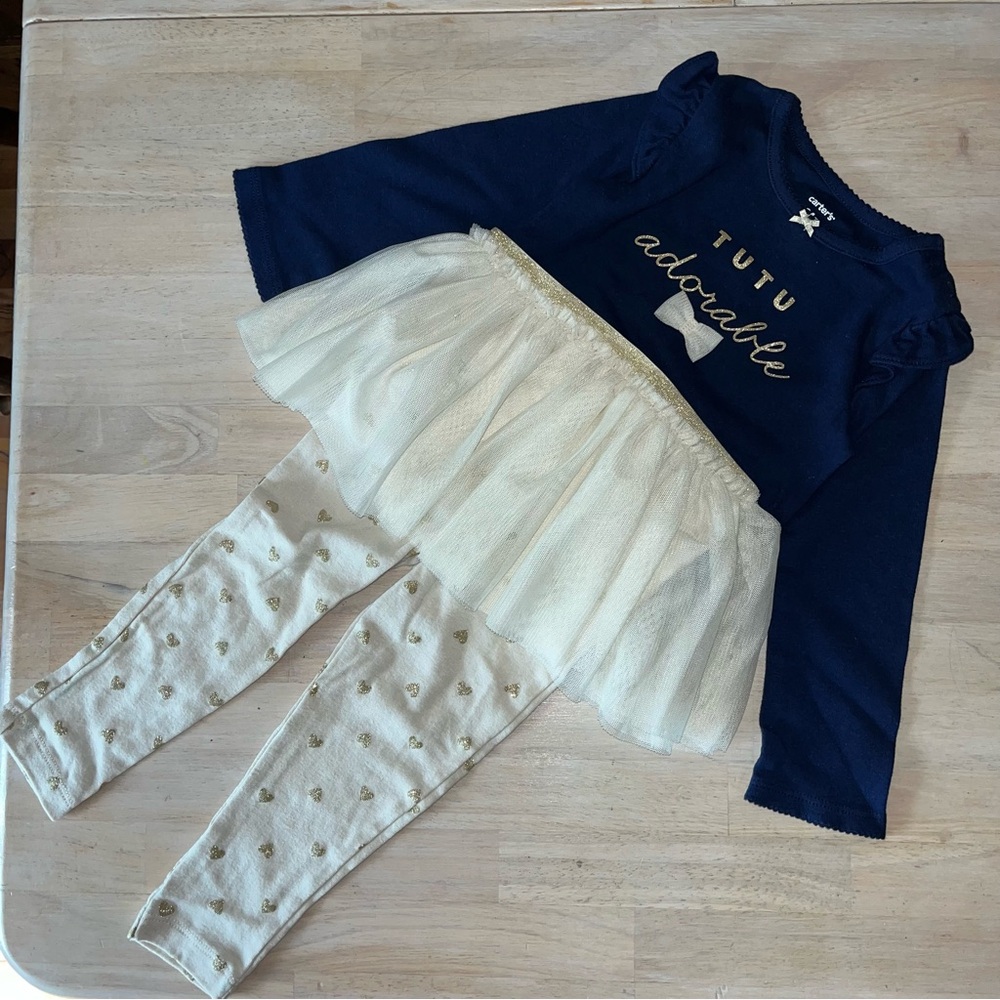 Carter's Toddler Girl 2 Piece Outfit